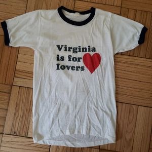 Vintage Virginia is for lovers Tshirt